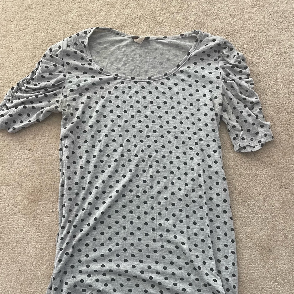 Polka dot shirt